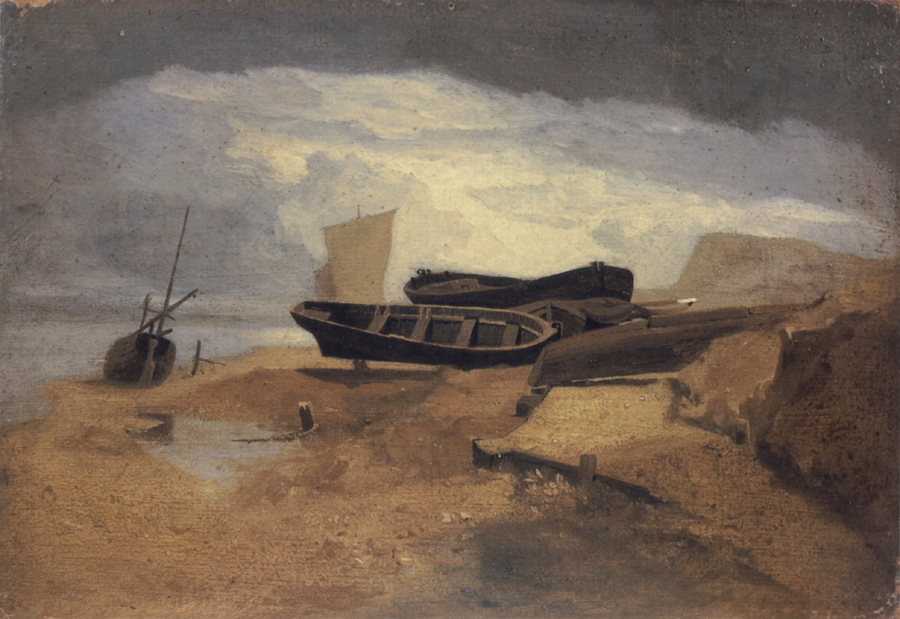 Seashore with Boats